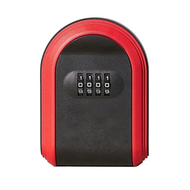 Lockbox Key Secure - 【A92Z!NEW】キーセーフボックス耐候性4桁コンビネーション屋外キーセキュリティ保管ケースキーロックボックス壁掛け