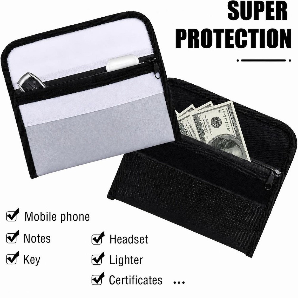 Fire Safe Document - 防水・耐火収納バッグ、耐火性ジッパー付き安全ドキュメントバッグ、多機能ファイル収納バッグ、ジュエリー用
