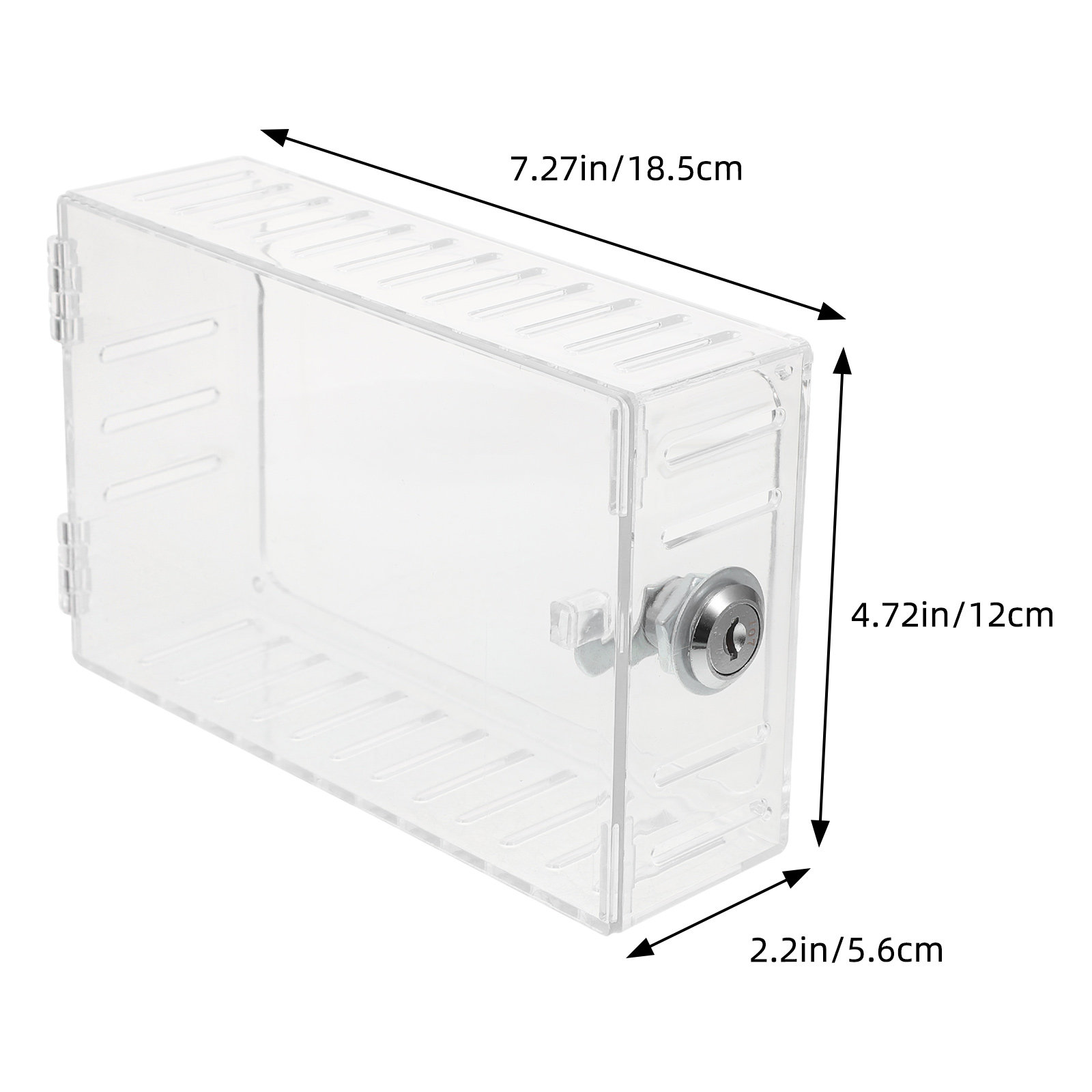 1セットの透明なサーモスタットロックボックス（鍵付き）、頑丈 - Lockbox Key Secure のレビューと価格