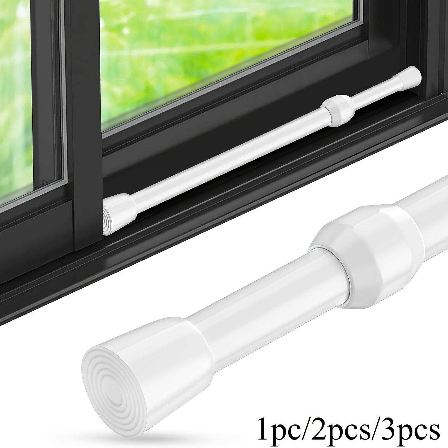 調整可能な安全バー 磨き上げられた金属製の調整可能な窓＆ガラ - Window Lock Bar のレビューと価格
